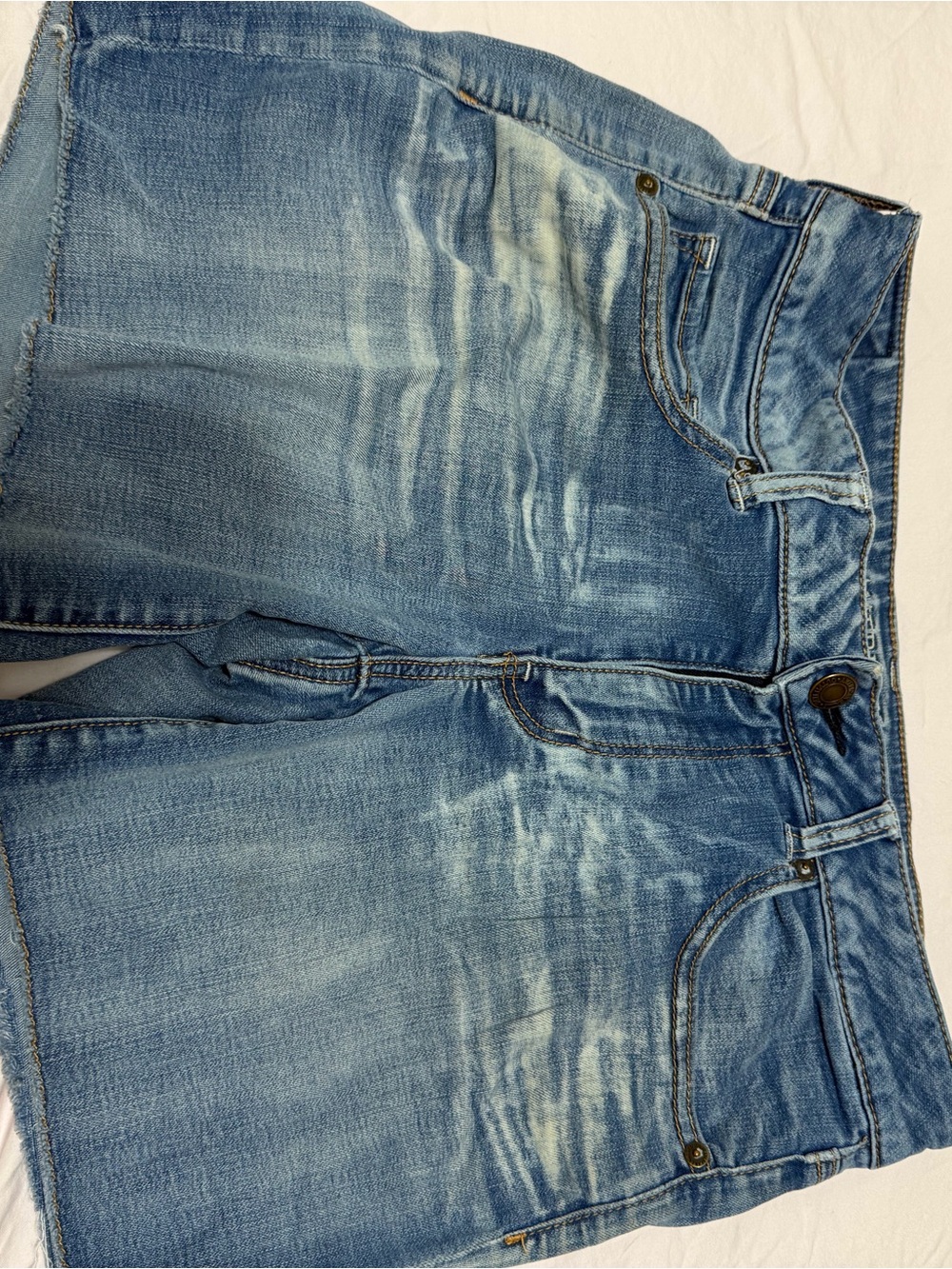 American Eagle Outfitters Light Blue Denim Jean Shorts